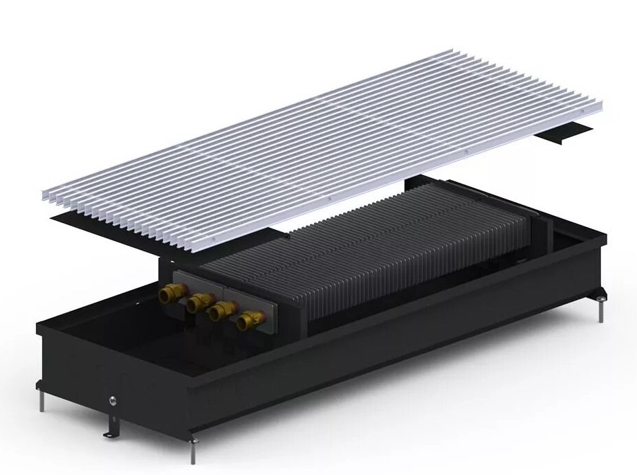 Конвектор внутрип. C2(Black) 2 теп-ка 380/2500/ 65 Carrera 1