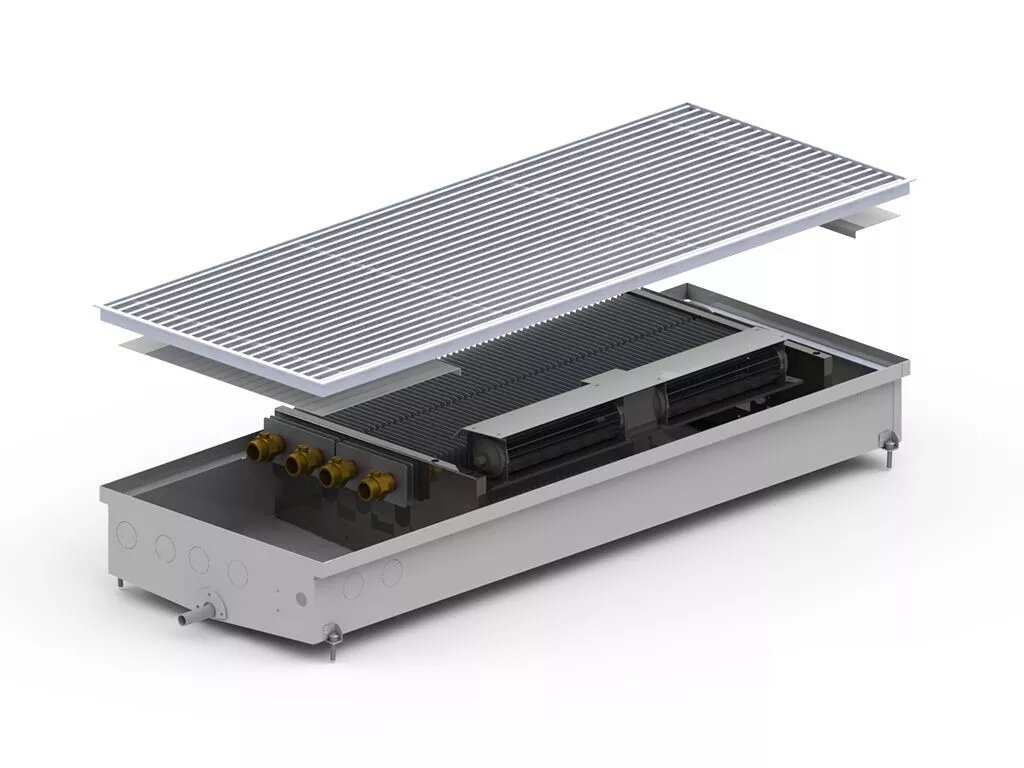 Конвектор внутрип. C2(Hydro) 2 теп-ка 380/2000/120 Carrera 1