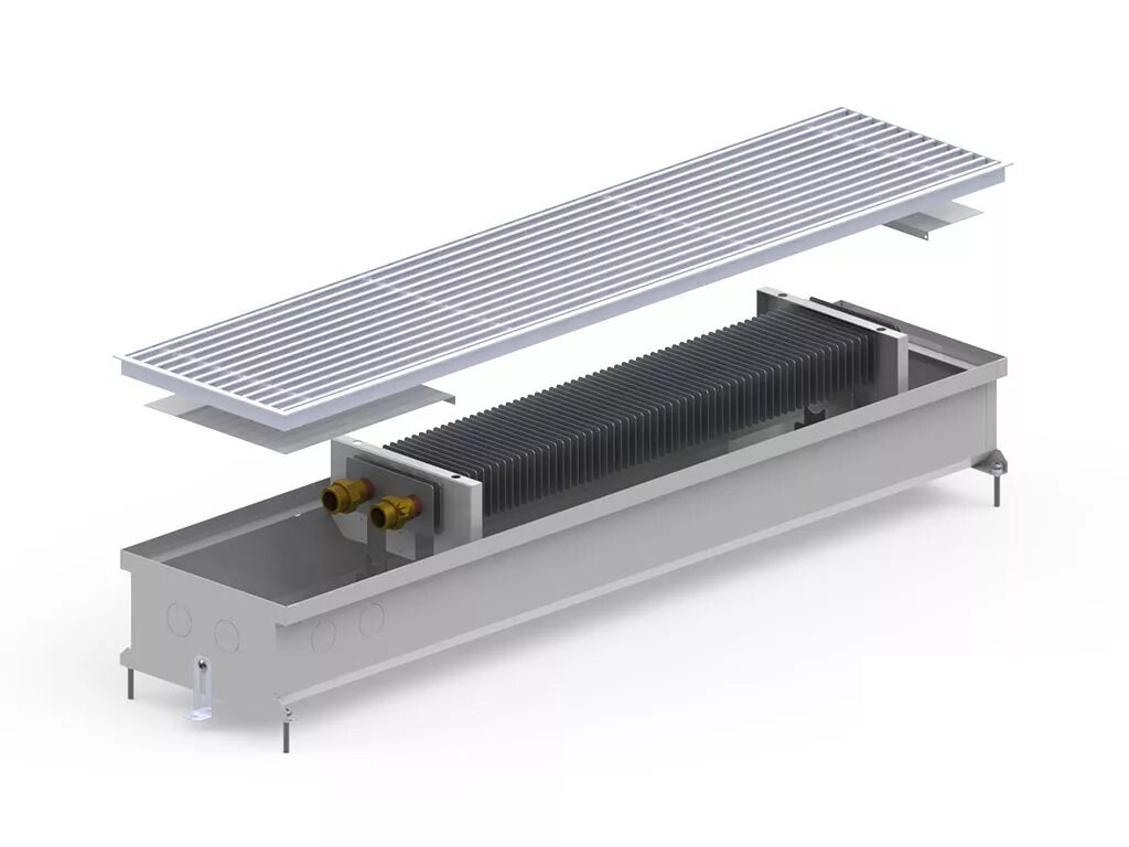 Конвектор внутрип. S-(Inox) 230/2500/120 Carrera 1