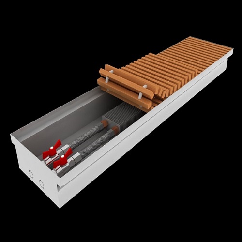 Конвектор внутрішньопідлоговий, вузький, FCFN-135.1500.245, 1778 Вт (шт.) 1