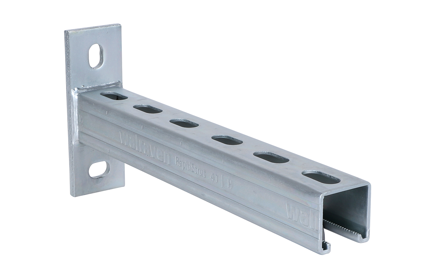 Консоль настенная с монтажной шиной, 300 мм 1