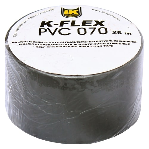 Стрічка PVC K-FLEX 038-025 AT 070 black 1