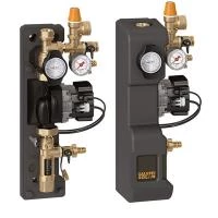 Насосная группа solar 3/4'' с насосом Grundfos UPM3 15-75 1-13 л/мин без регулятора