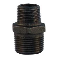 Ніпель редукційний чавунний чорний 1