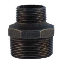 Ниппель редукционный чугунный черный 2