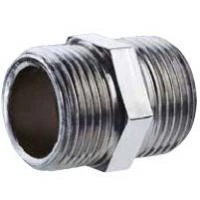 Ниппель стальной оцинкованный 1/2