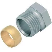 Обжим на медную трубку KAN Therm D15 G1/2