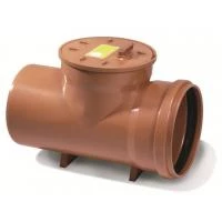 Обратный клапан с прочисткой Valplast D=250мм