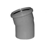 Отвод для внутренней канализации D 110 Valrom 15°