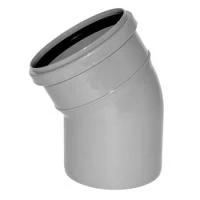 Отвод для внутренней канализации D 110 Valrom 30°