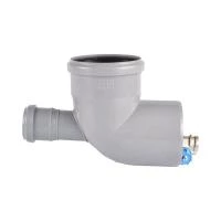 Відвід для внутрішньої каналізації D 110 з фронтальним виходом D 50 Valsir 87°30' 