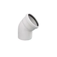 Отвод Valplast 45° ПВХ шумопоглощающая D 50