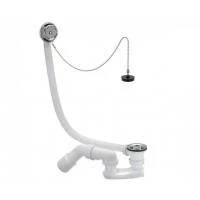 Cифон для ванни Viega з металевим ланцюжком