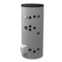 Бойлер комбінованого нагріву з двома теплообмінниками Romstal Vision 200л ТЕН 3кВт підлоговий