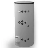 Бойлер комбінованого нагріву з двома теплообмінниками Romstal Vision 500л ТЕН 9кВт підлоговий