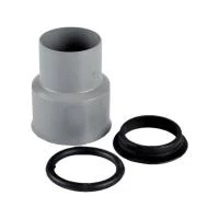 Переход с чугуна на пластик с прокладкой D 110 Valrom