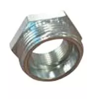 Переходник стальной оцинкованный 1/4