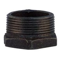 Переходник чугунный черный 1.1/2