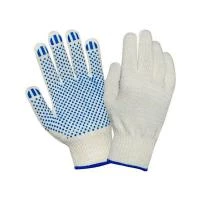Перчатки Евроспец вязанные с ПВХ точками с одной стороны