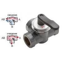 Трехходовой поворотный клапан Danfoss HRE3 ДУ 25 1