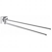 Полотенцедержатель Square двойной хром