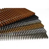 Решетка FanCoil дюралюминиевая 2500х380 мм графит