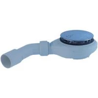 Сифон Viega для душевого поддона бутылочный 90 x 40/50 мм H60 мм с хромированной крышкой