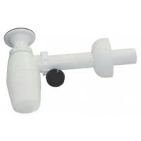 Сифон для умывальника Viega бутылочный 1.1/4” x 32 мм с вентилем