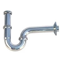 Сифон для умывальника Viega трубный хромированный 1.1/4