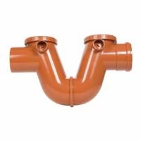 Сифон ПВХ для зовнішньої каналізації Valplast D=160мм