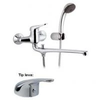  Змішувач Romstal  для ванни (з душовим шлангом і лійкою)