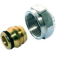 Соединитель KAN-therm латунный конусный на медную трубку 15х3/4.