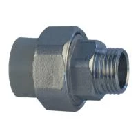 Соединитель с американкой PP-R  20 мм x 1/2