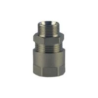 Соединитель обжимной никелированный 26 мм x 3/4