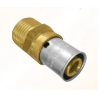 З'єднувач під прес 20 мм x 3/4