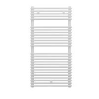 Стальной полотенцесушитель Lazzarini Catania 600x1190 мм прямой белый