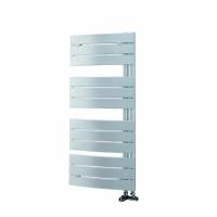 Сталевий рушникосушильник PIEVE, 550x1080 мм, (увігнутий, білий)