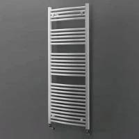 Сталева рушнисушка Lazzarini San Remo 500x690 мм увігнутa білa