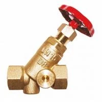 Клапан запорный Herz Stromax-A 4115 DN15 с отверствиями для дренажа