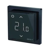 Терморегулятор DEVI Devireg Smart Black с Wi-Fi