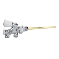 Клапан Caleffi 1/2" термостатический для нижнего подключения для медных/металлопластиковых труб 