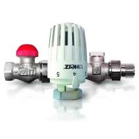 Комплект прямих радіаторніх кранів Herz Project 1/2