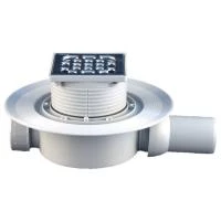 Трап Viega Advantix горизонтальний 100х100 d-50 з сухим затвором