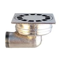 Трап латунний хромований Luxor з горизонтальним виходом 1.1/4