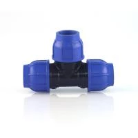 Тройник компрессионный 25 мм