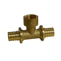 Тройник PexKit  латунный В  25 x 3/4