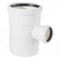 Тройник  Valplast ПВХ шумопоглощающий D 110x50 мм 87°