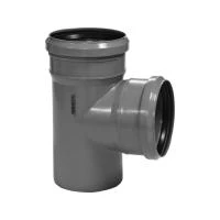  Тройник редукционный для внутренней канализации D 50х40 Valrom 87°30'