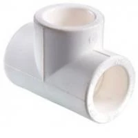 Тройник, PP-R, D=20 мм, белый