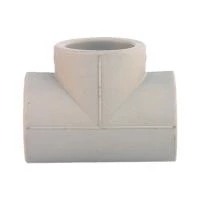 Тройник Valrom PP-R D 63 мм серый